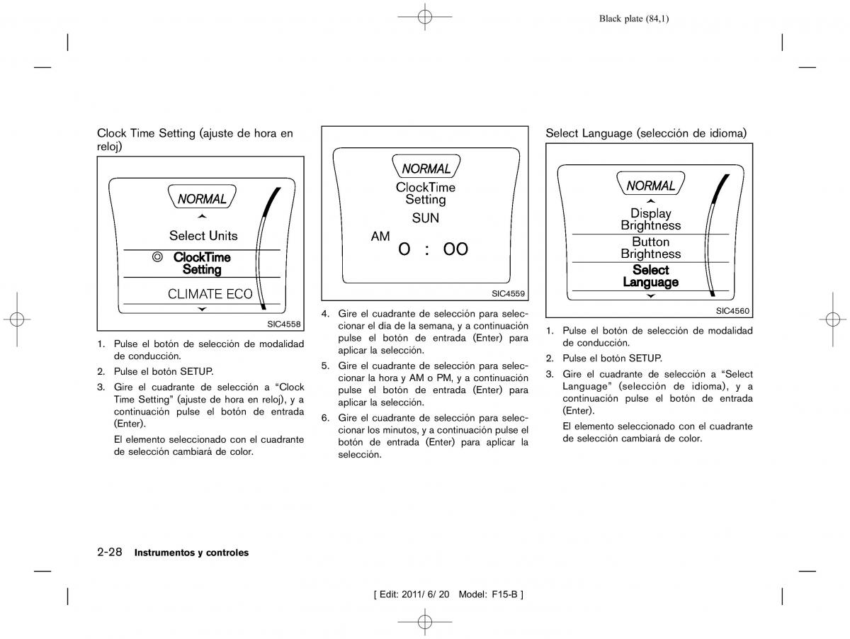 Nissan Juke manual del propietario / page 86