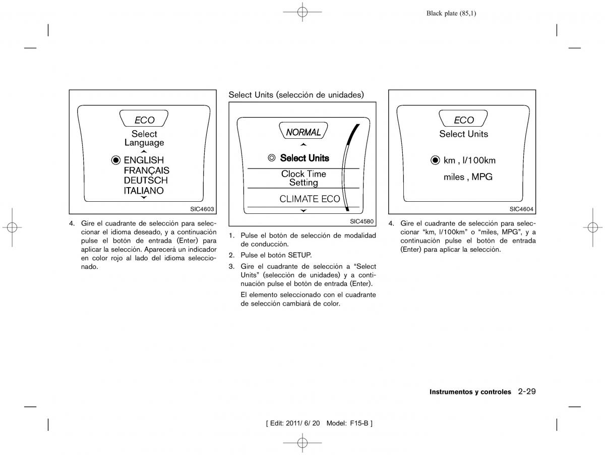 Nissan Juke manual del propietario / page 87