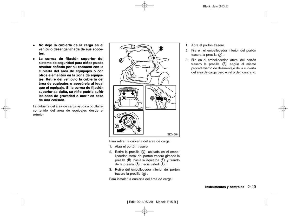 Nissan Juke manual del propietario / page 107