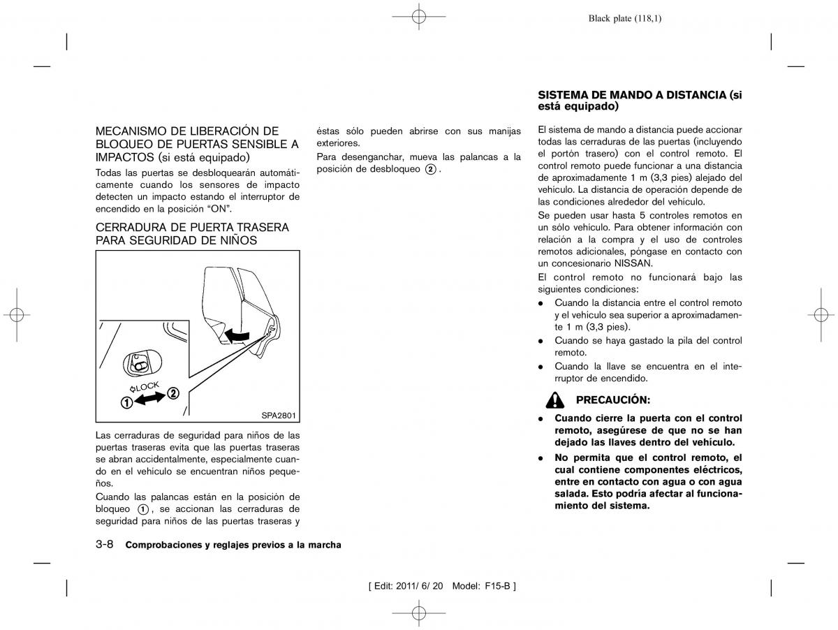 Nissan Juke manual del propietario / page 120