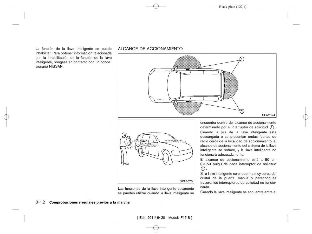 Nissan Juke manual del propietario / page 124