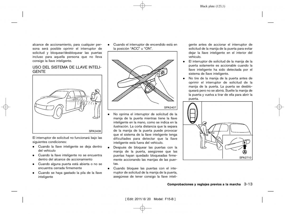 Nissan Juke manual del propietario / page 125