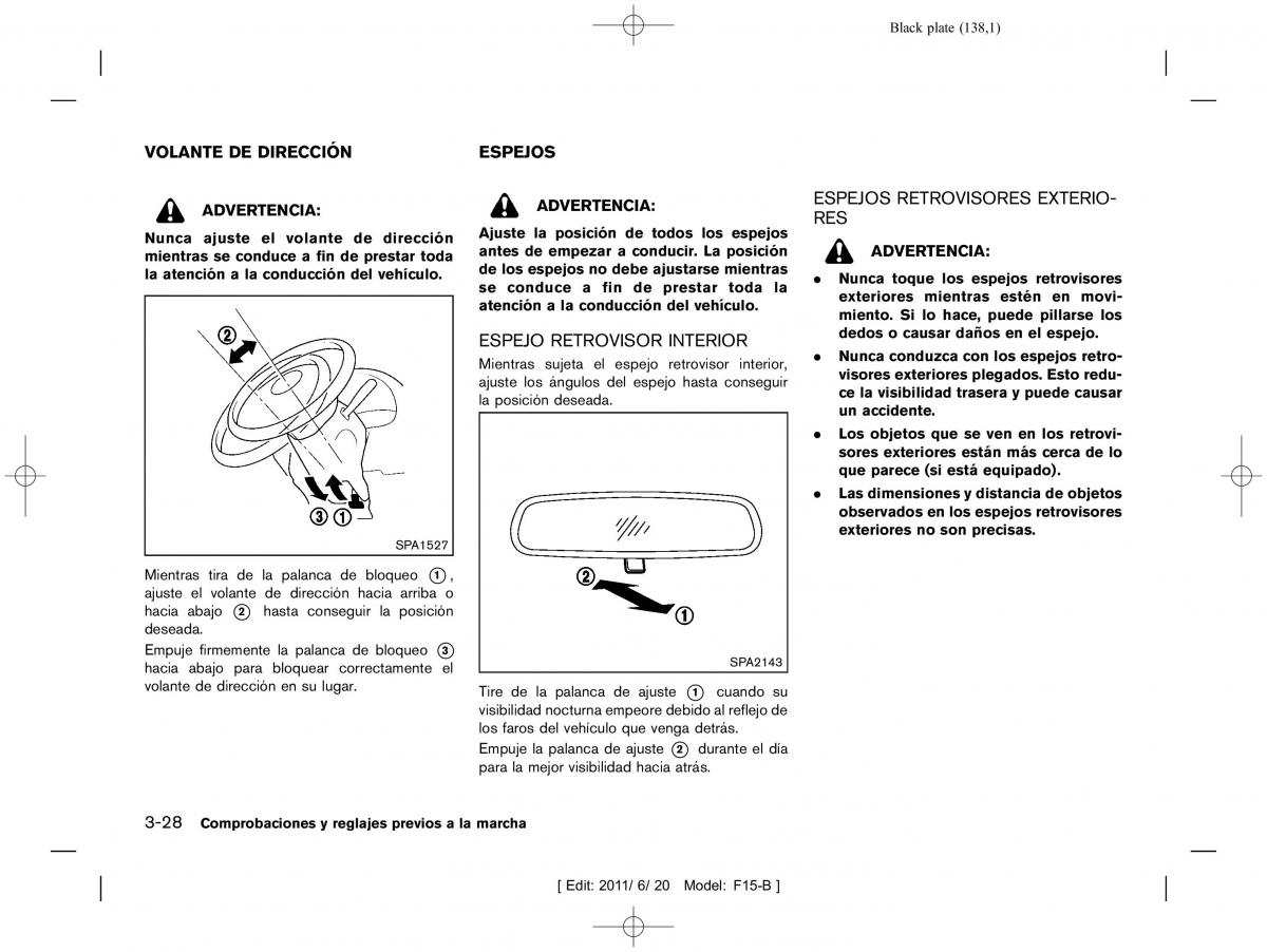 Nissan Juke manual del propietario / page 140