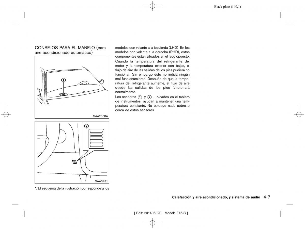 Nissan Juke manual del propietario / page 151