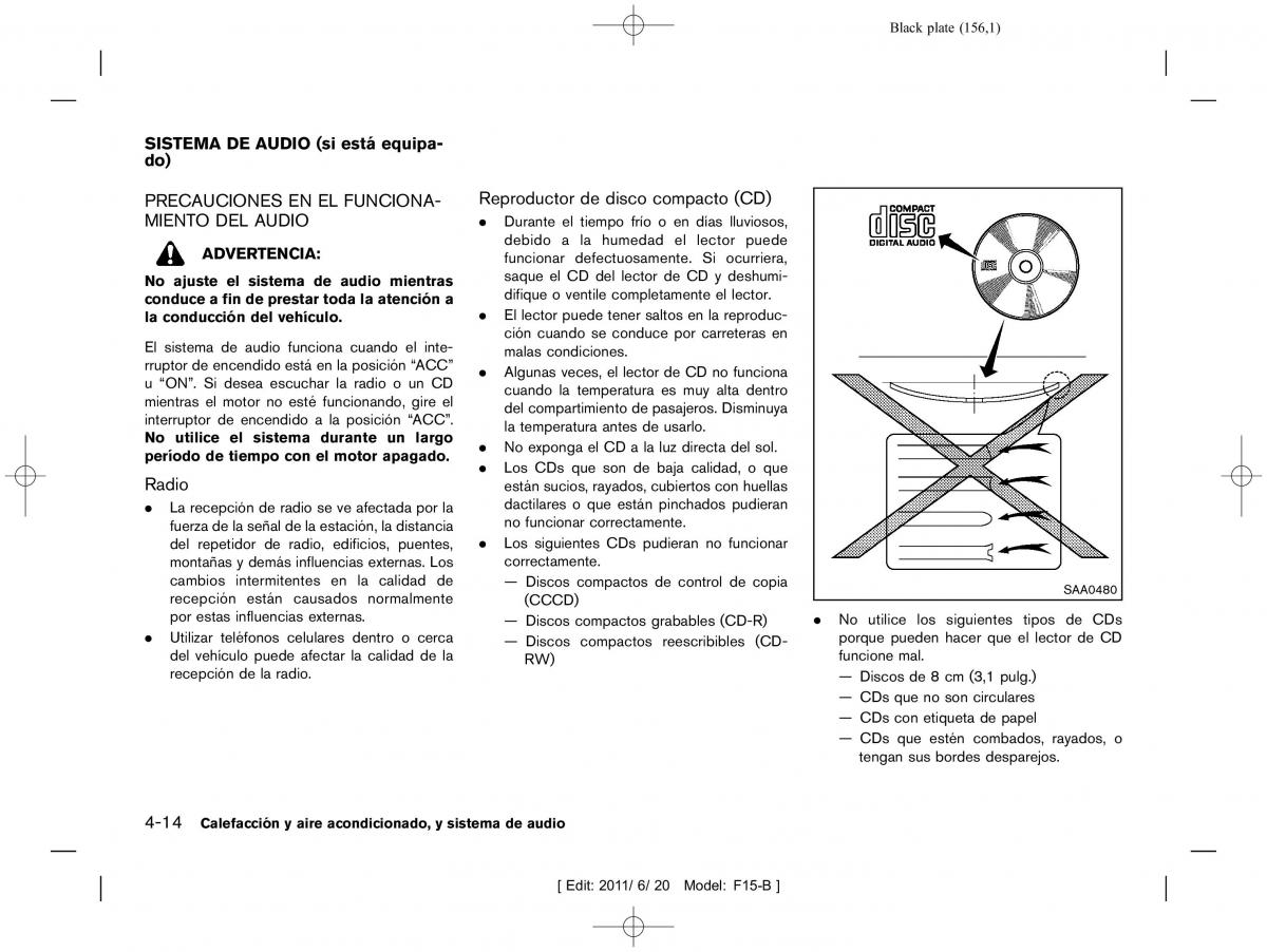 Nissan Juke manual del propietario / page 158