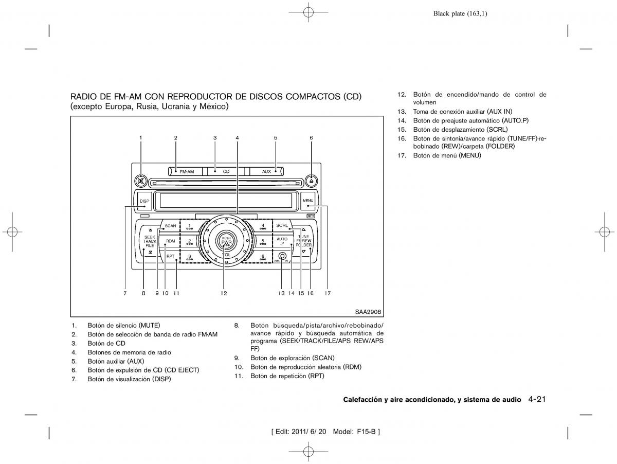 Nissan Juke manual del propietario / page 165