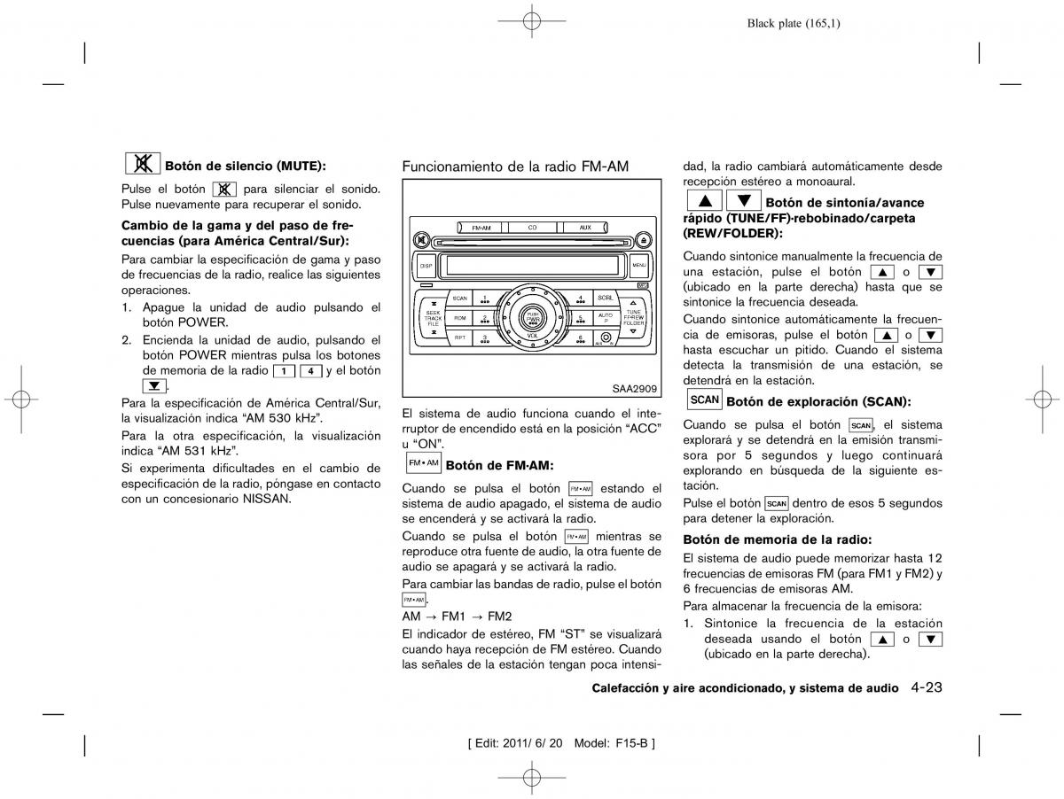 Nissan Juke manual del propietario / page 167