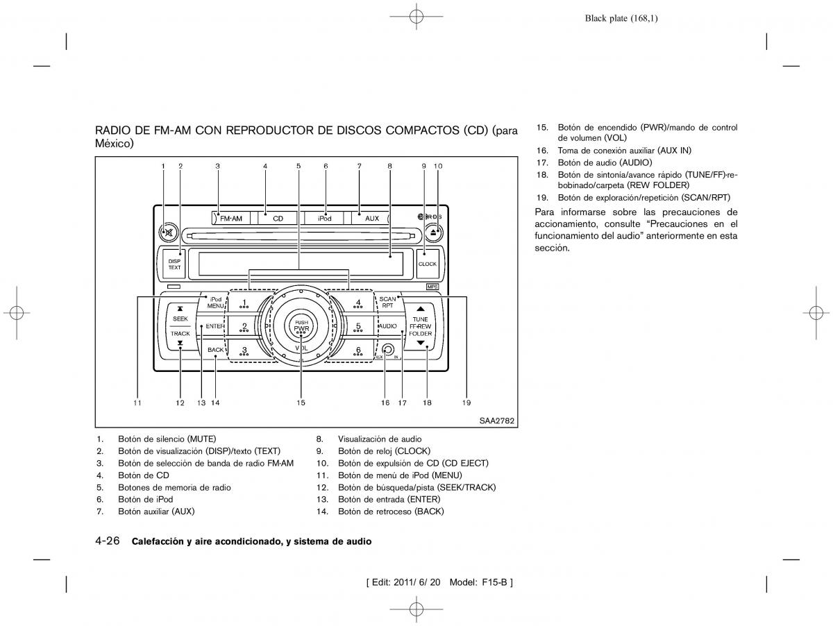 Nissan Juke manual del propietario / page 170