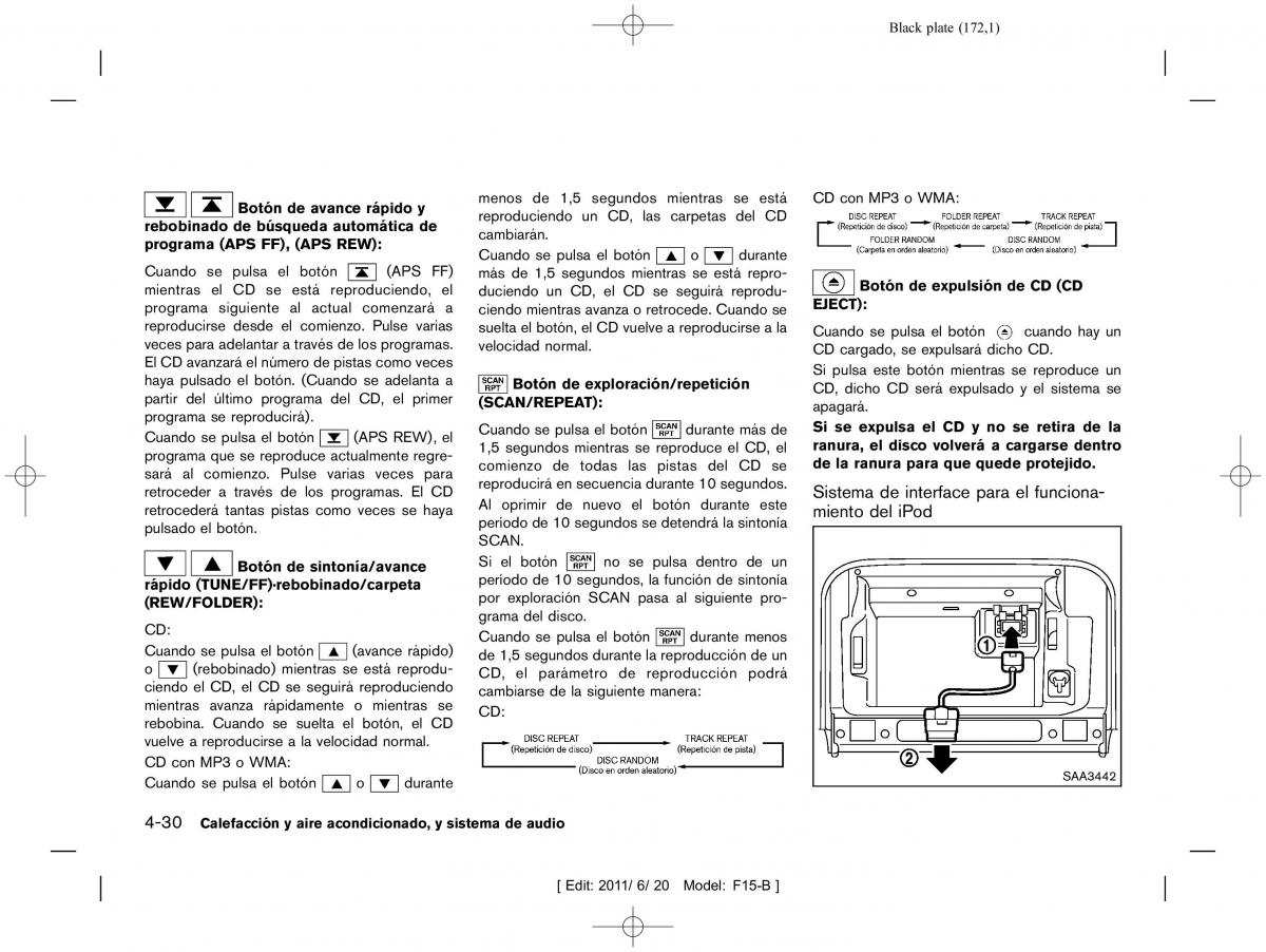 Nissan Juke manual del propietario / page 174