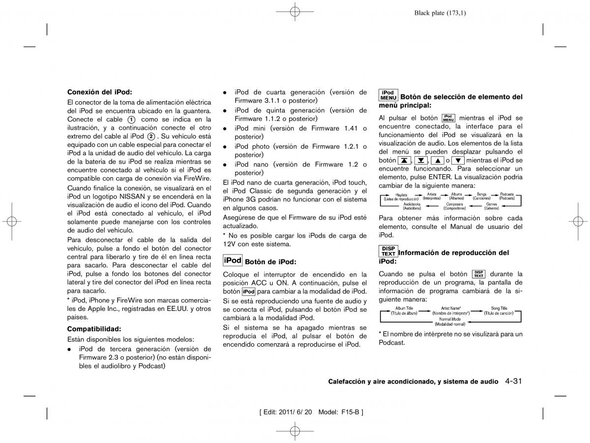 Nissan Juke manual del propietario / page 175