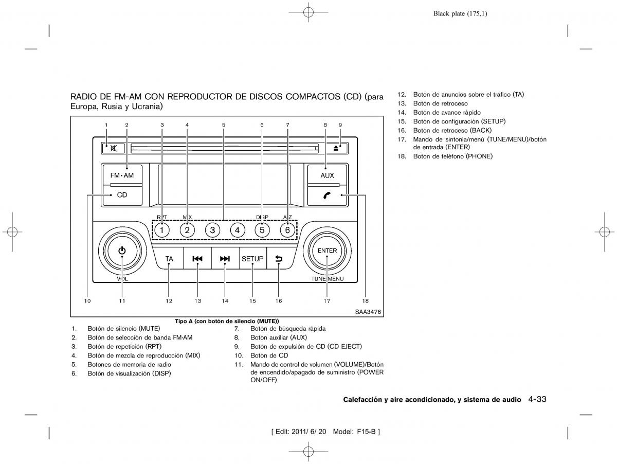 Nissan Juke manual del propietario / page 177