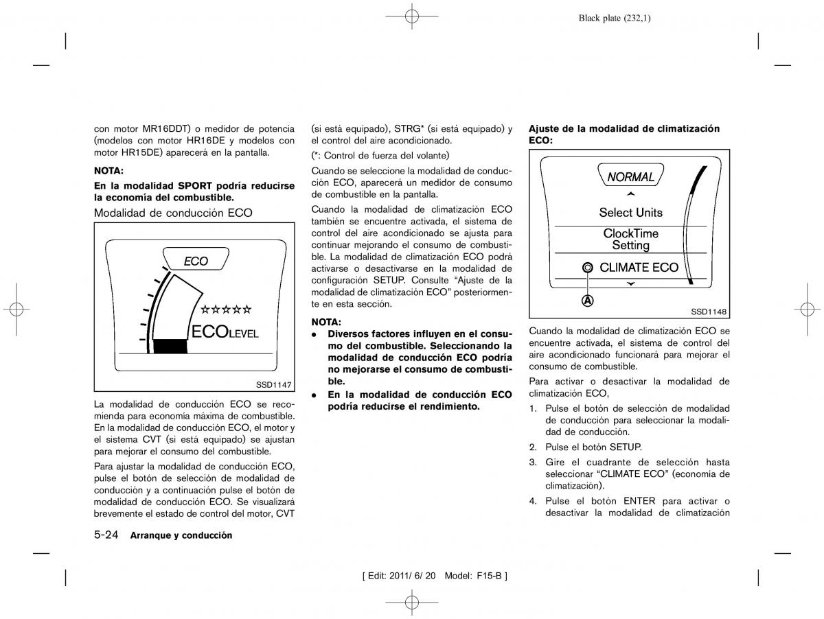 Nissan Juke manual del propietario / page 234