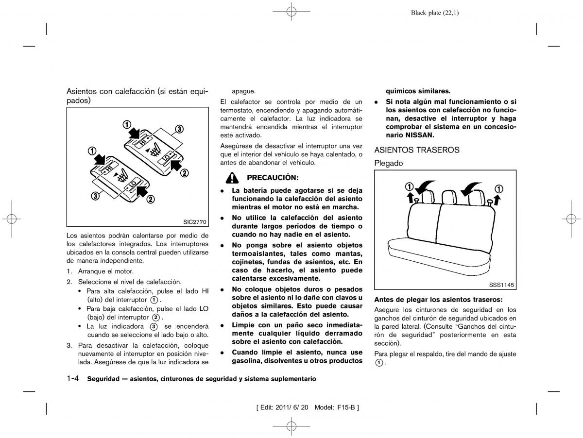 Nissan Juke manual del propietario / page 24