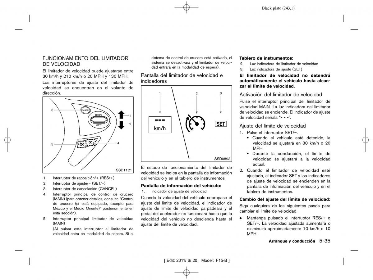 Nissan Juke manual del propietario / page 245