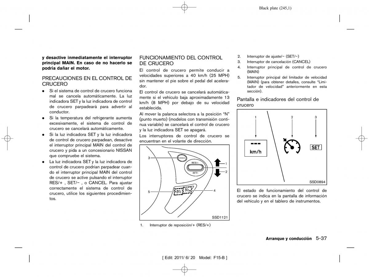 Nissan Juke manual del propietario / page 247