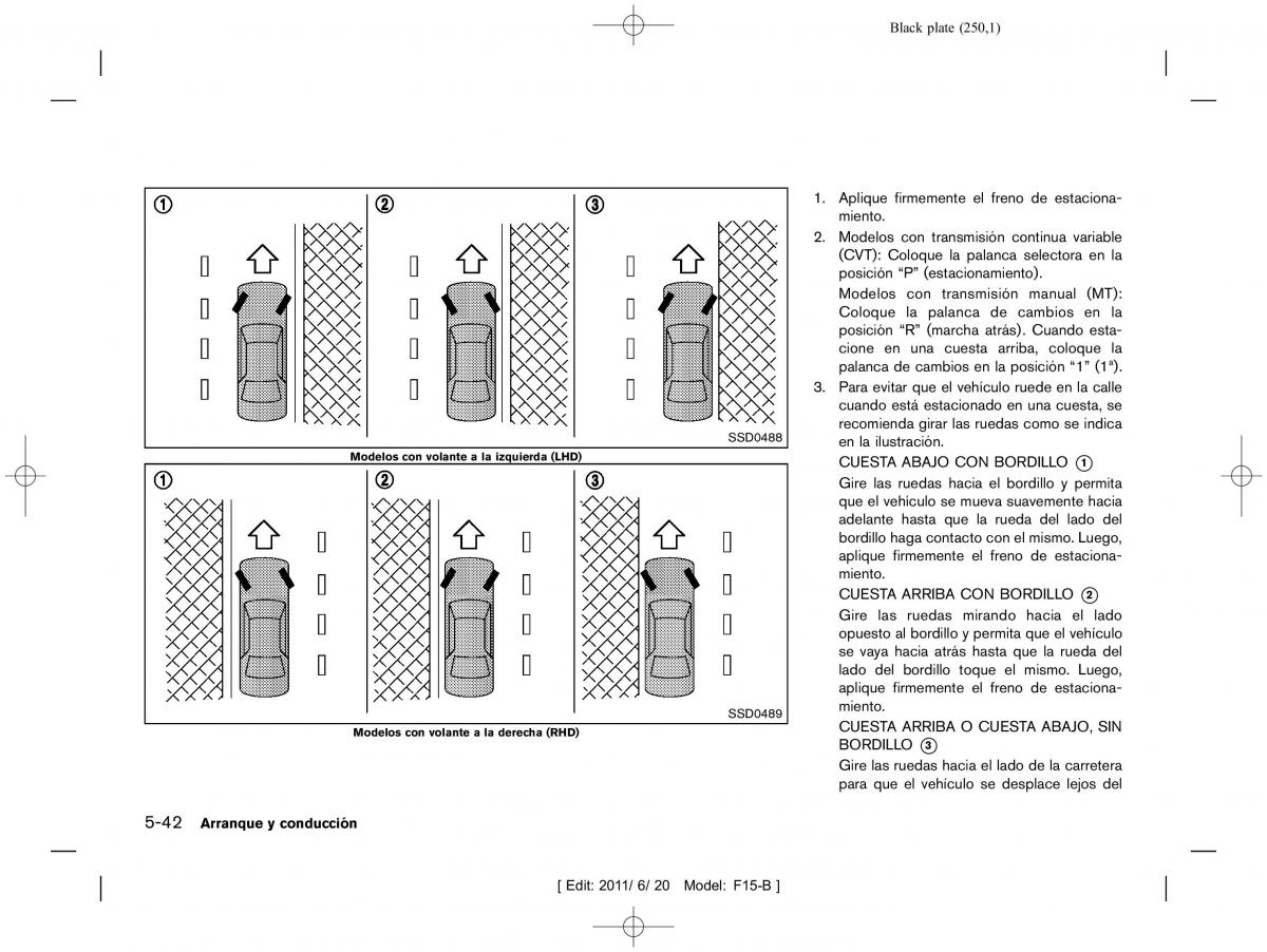 Nissan Juke manual del propietario / page 252