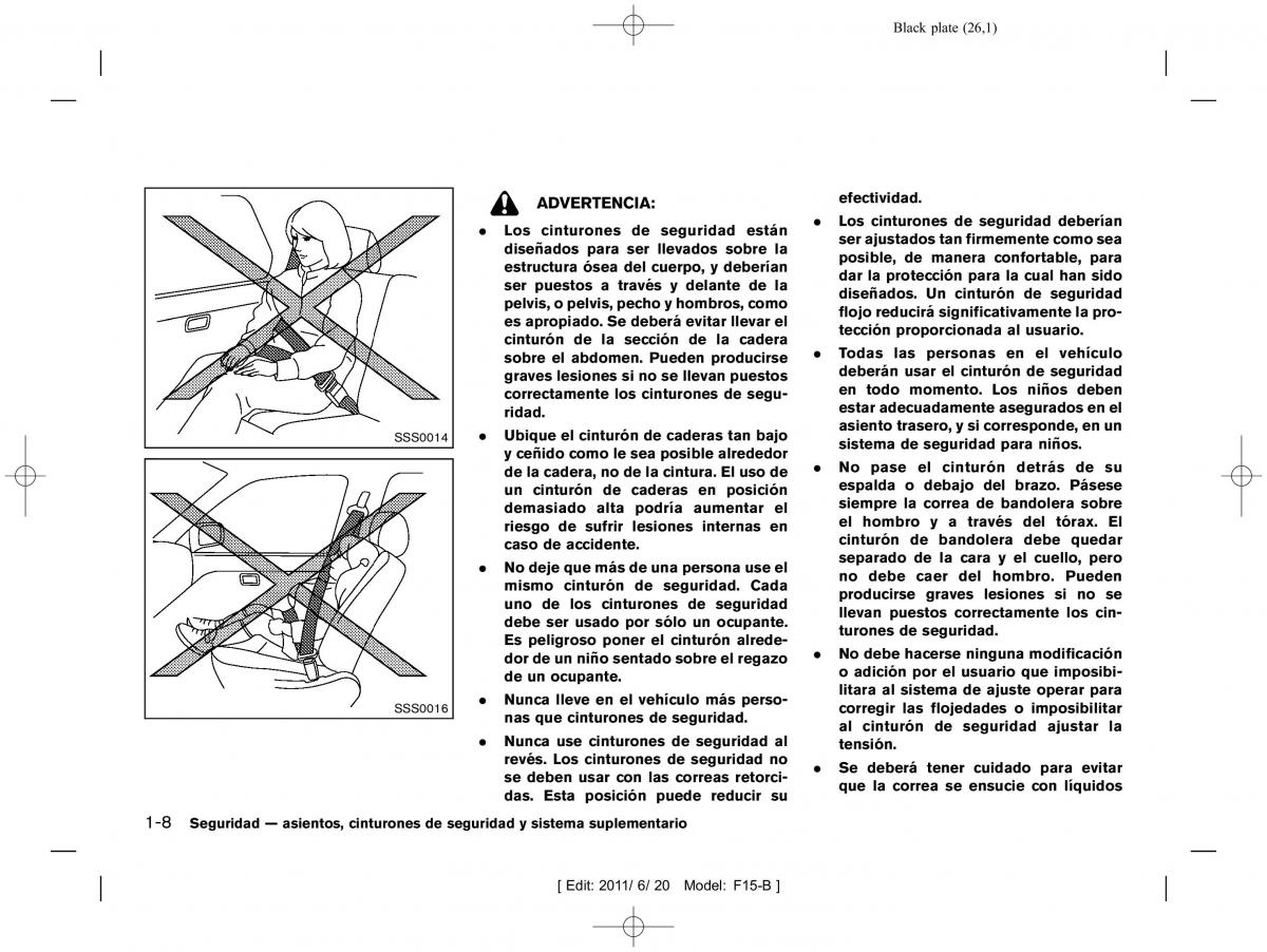 Nissan Juke manual del propietario / page 28