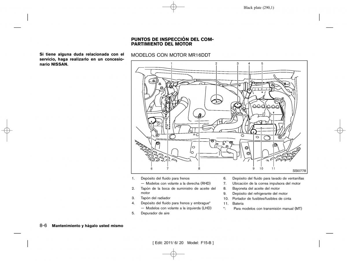 Nissan Juke manual del propietario / page 292