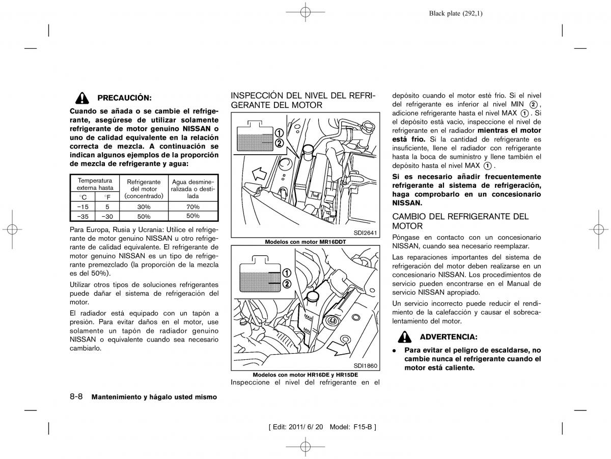 Nissan Juke manual del propietario / page 294