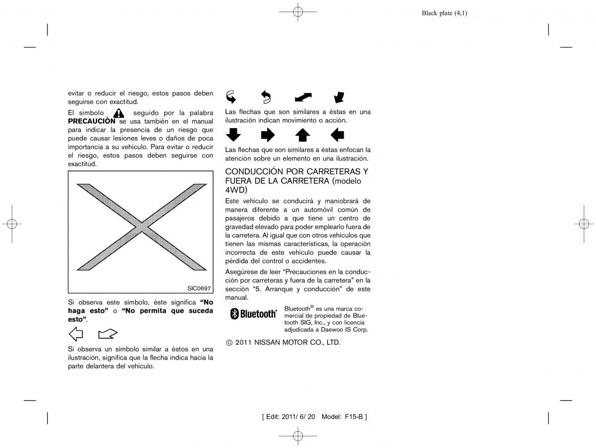 Nissan Juke manual del propietario / page 3