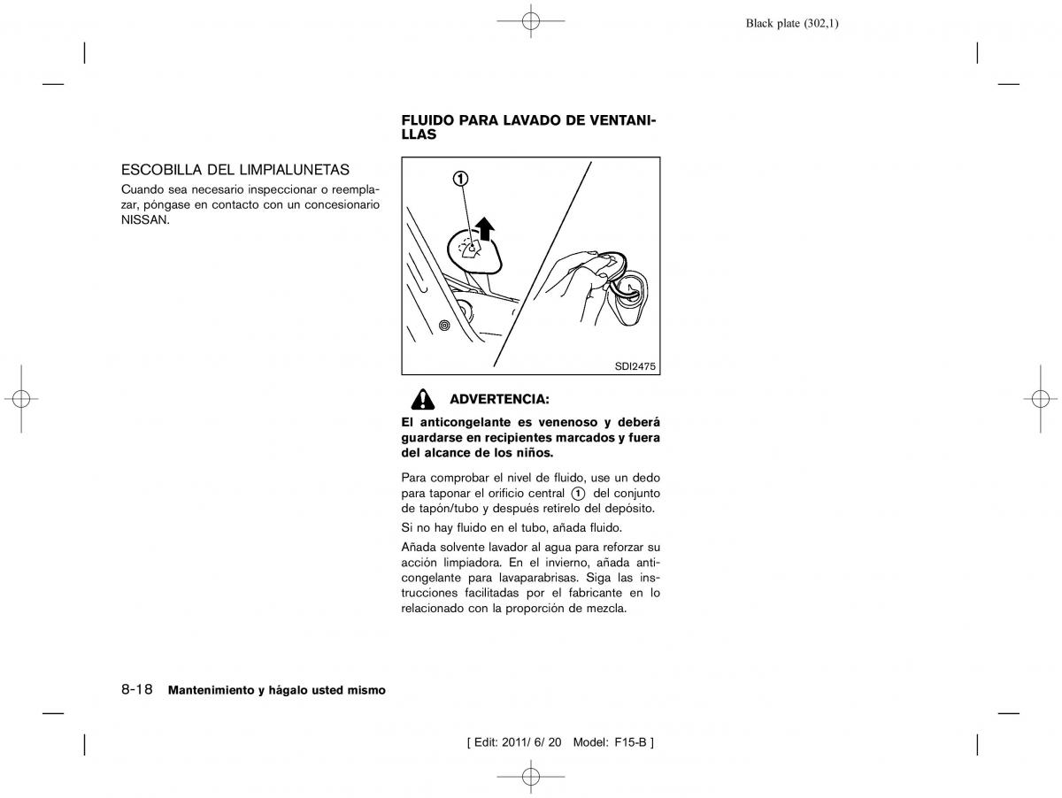 Nissan Juke manual del propietario / page 304