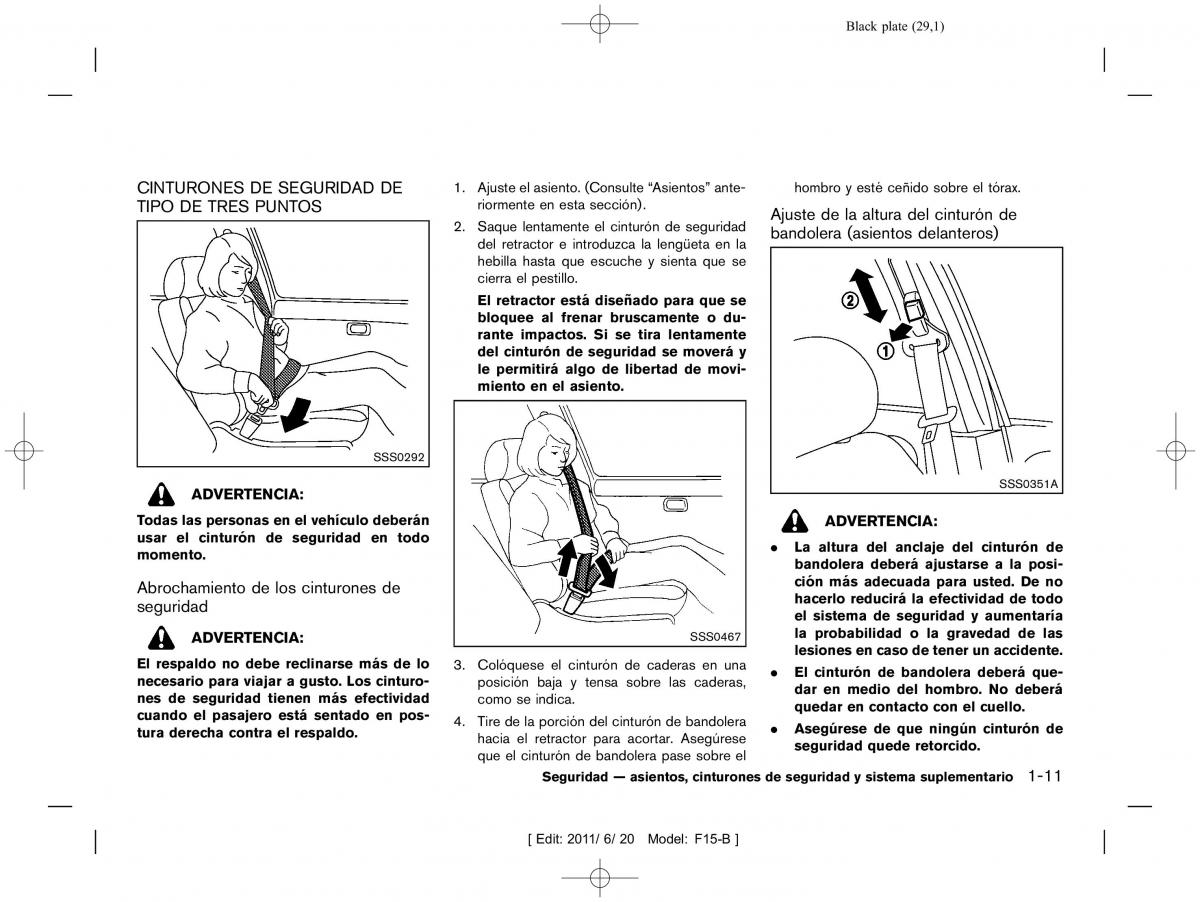 Nissan Juke manual del propietario / page 31