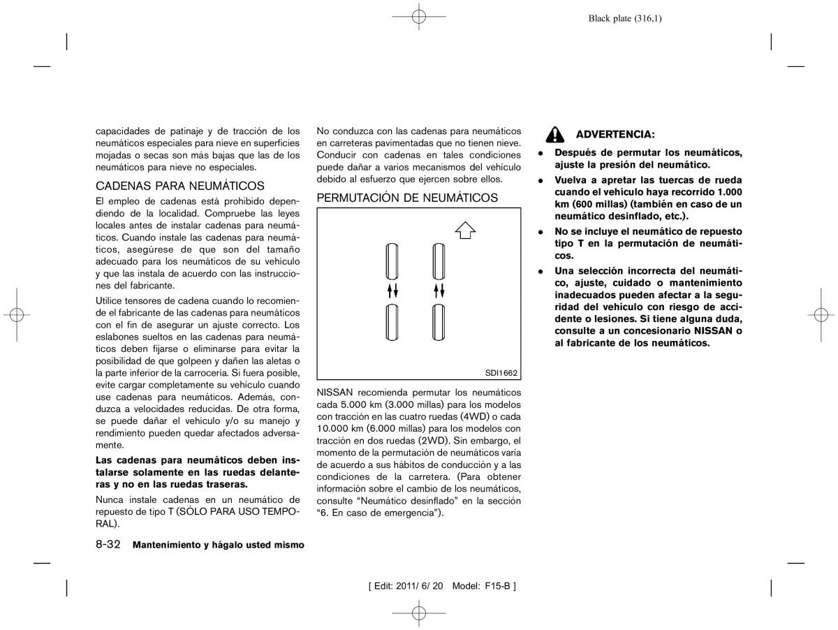 Nissan Juke manual del propietario / page 318