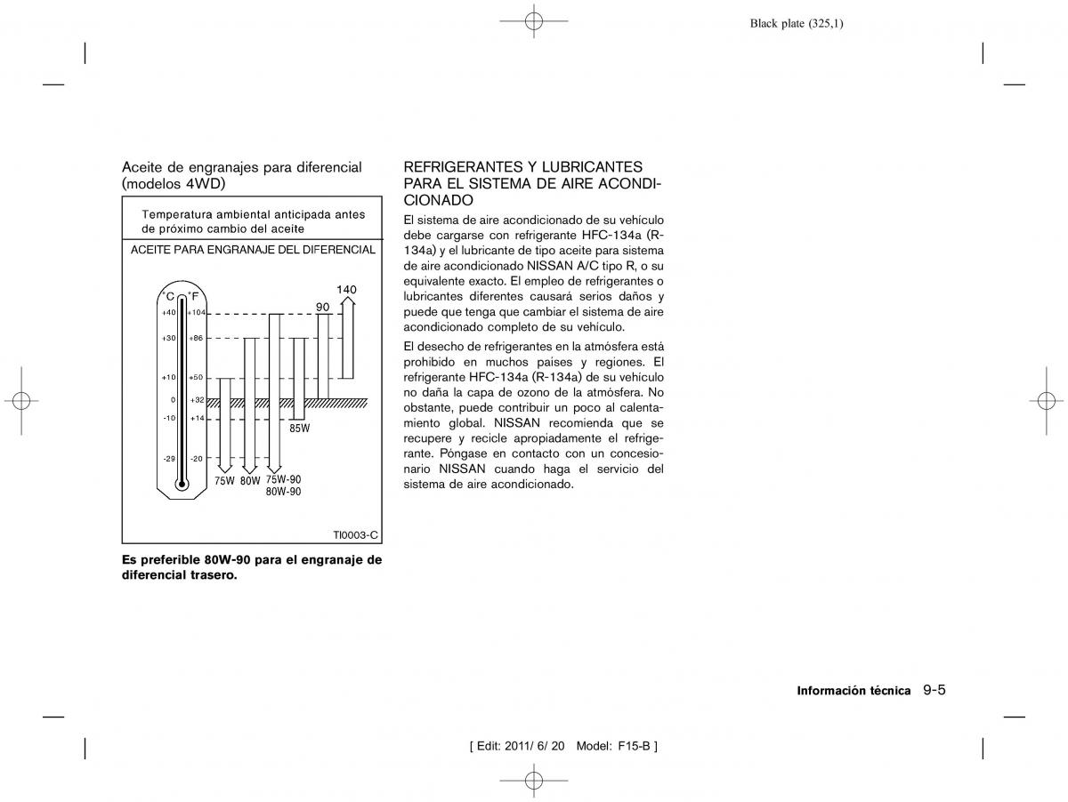 Nissan Juke manual del propietario / page 327