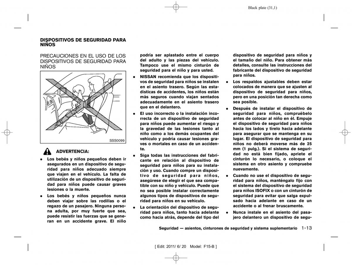 Nissan Juke manual del propietario / page 33