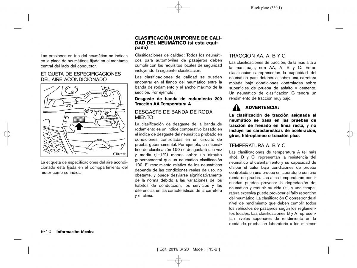 Nissan Juke manual del propietario / page 332