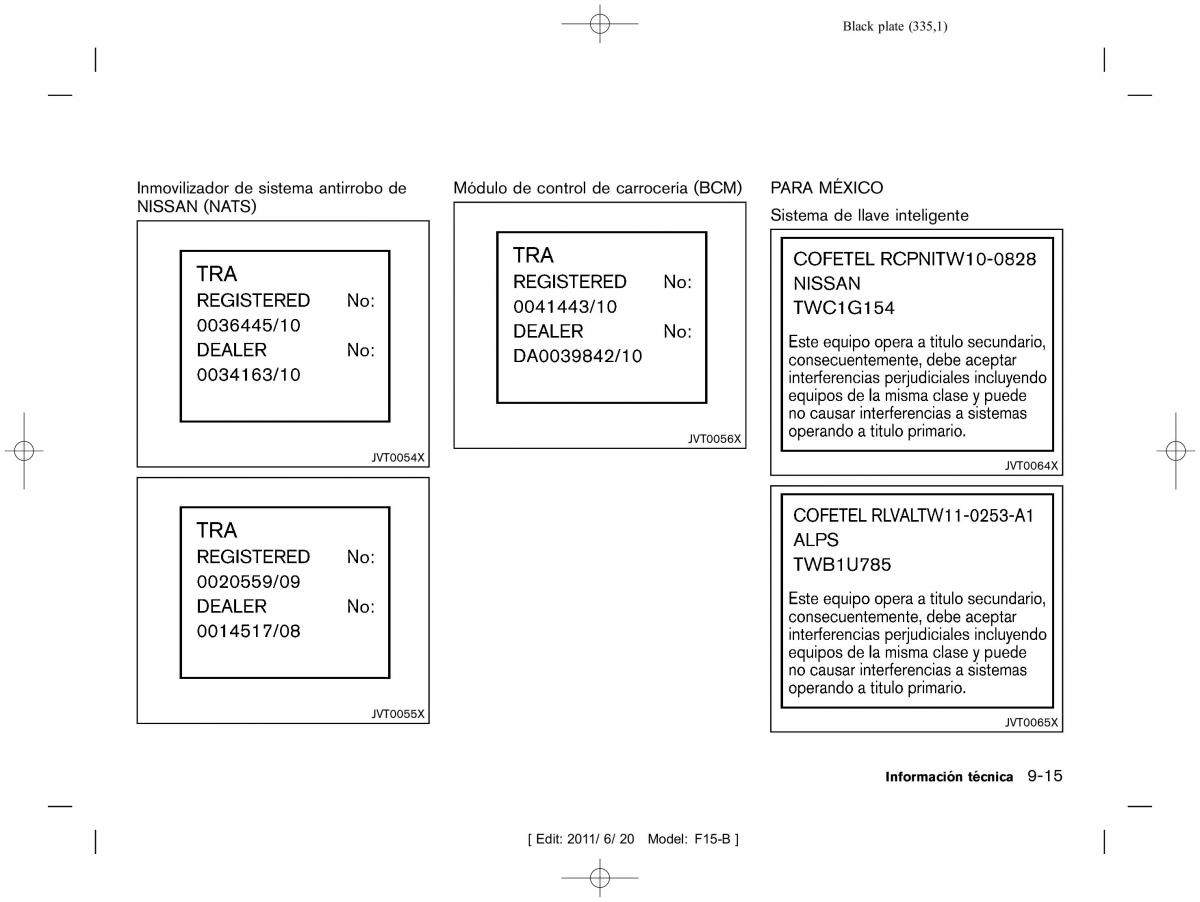 Nissan Juke manual del propietario / page 337