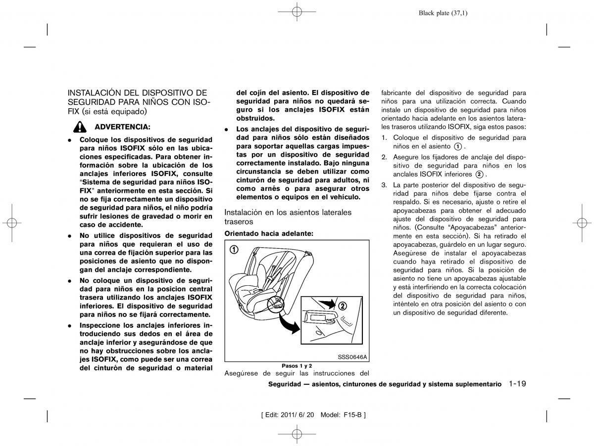 Nissan Juke manual del propietario / page 39