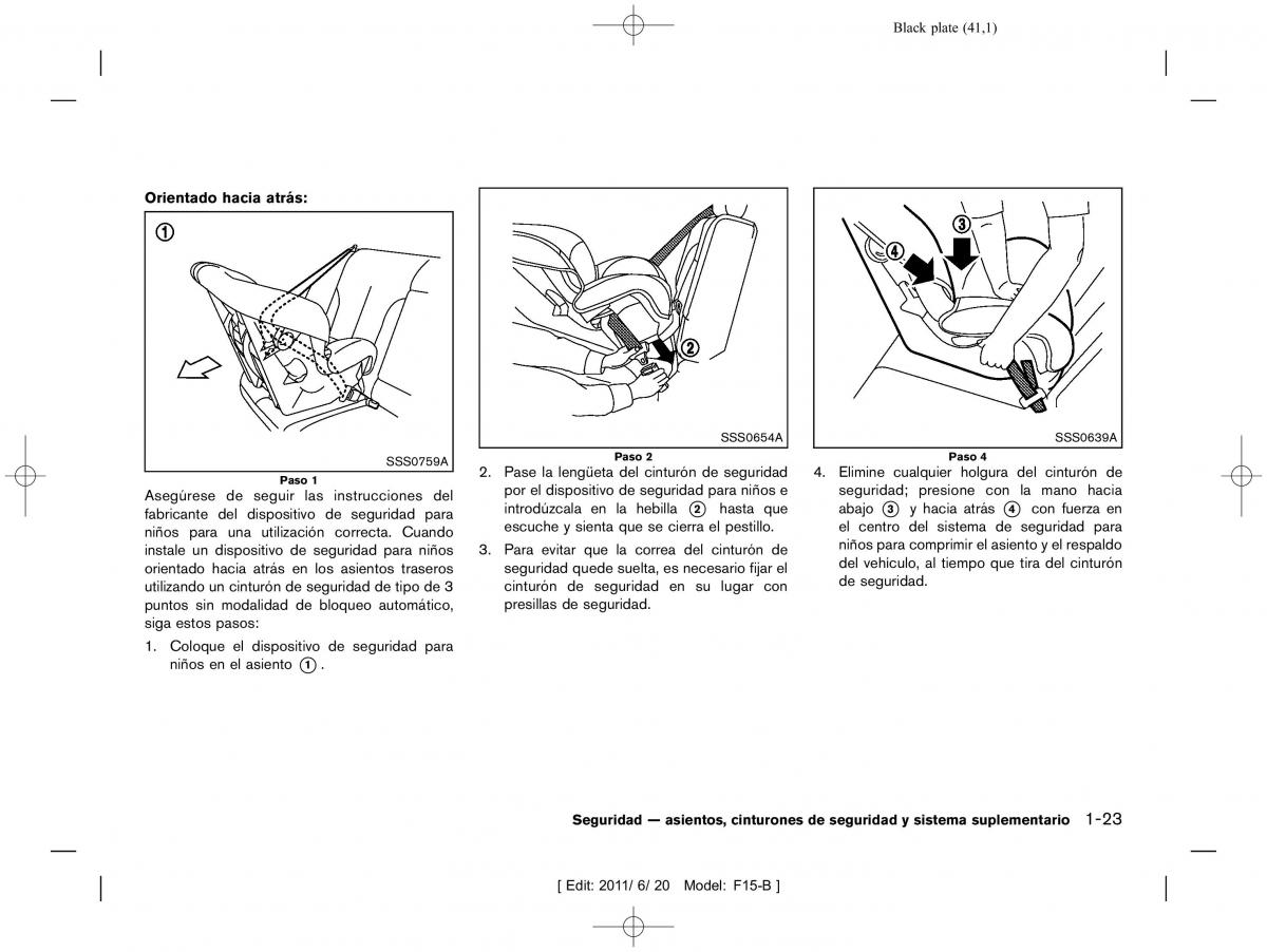 Nissan Juke manual del propietario / page 43