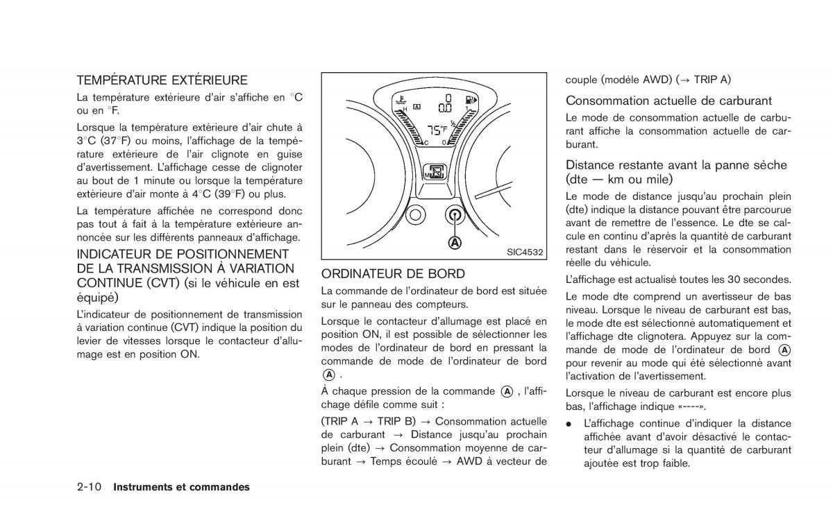 Nissan Juke manuel du proprietaire / page 89