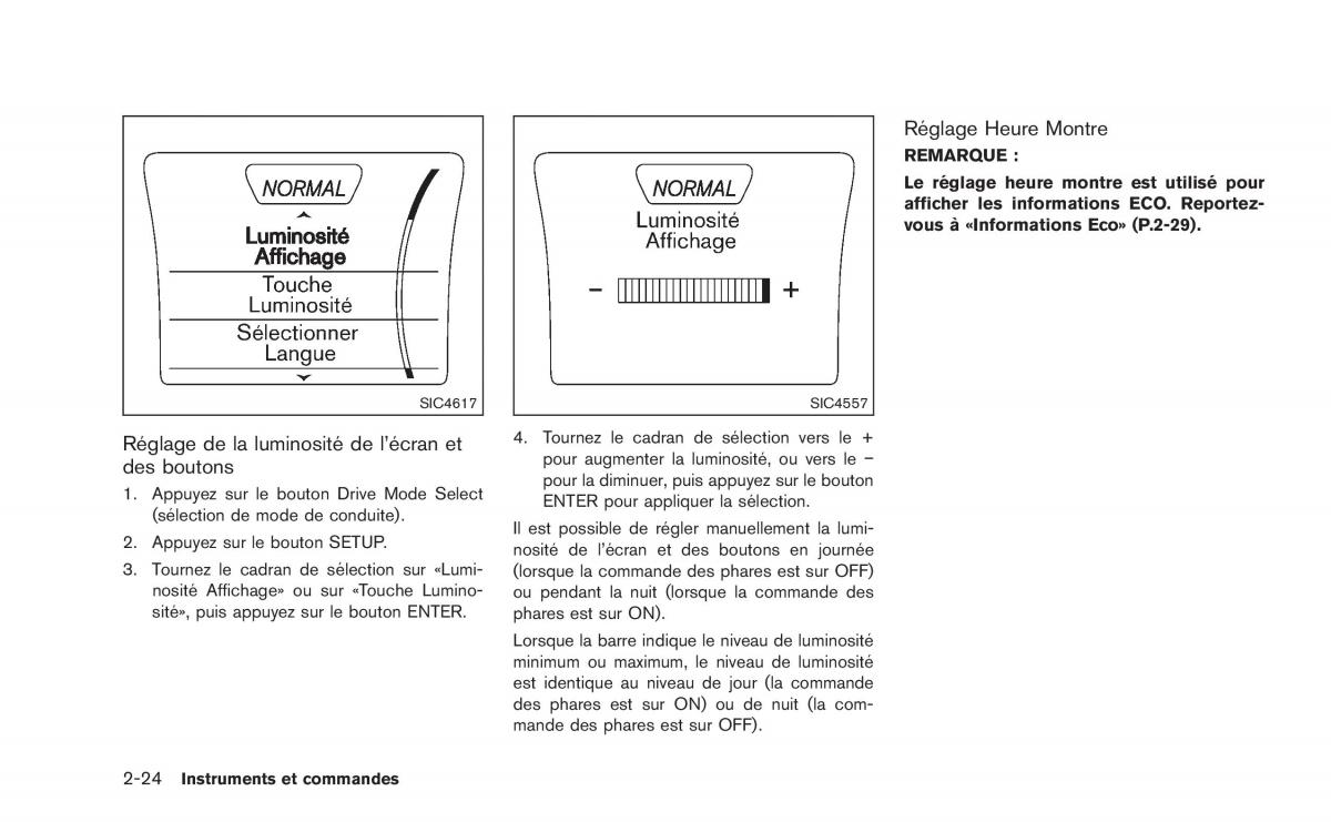 Nissan Juke manuel du proprietaire / page 103