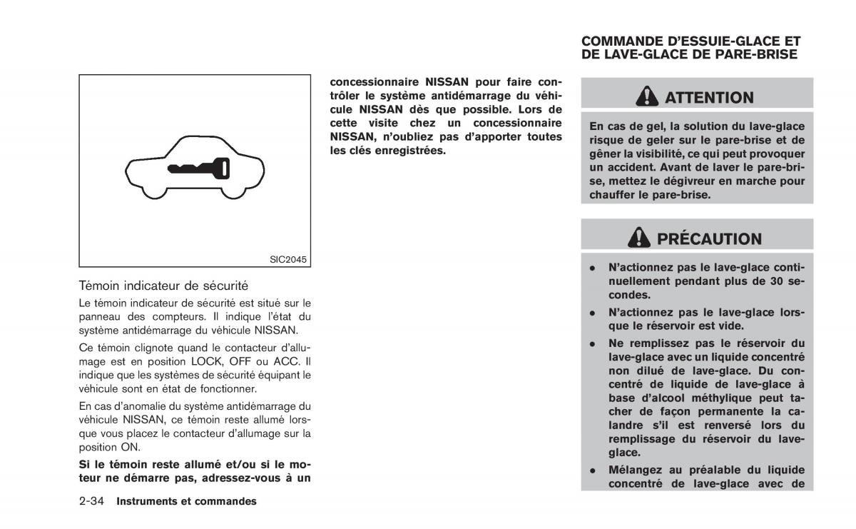 Nissan Juke manuel du proprietaire / page 113