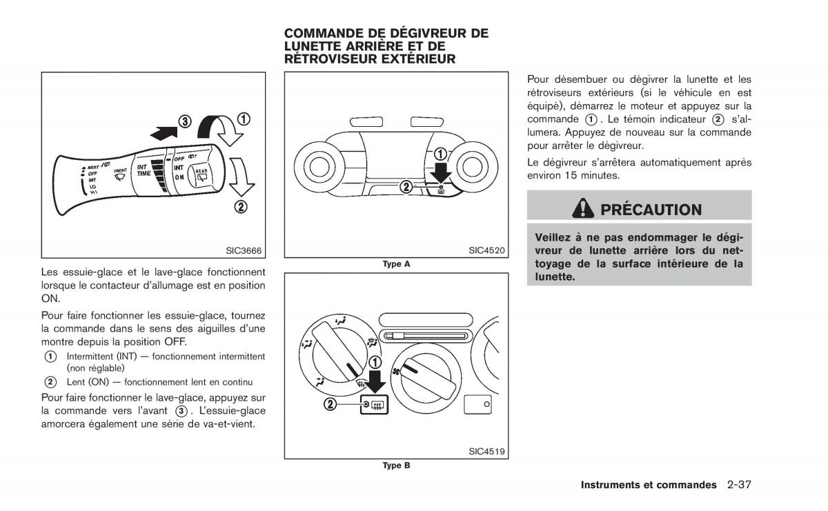 Nissan Juke manuel du proprietaire / page 116