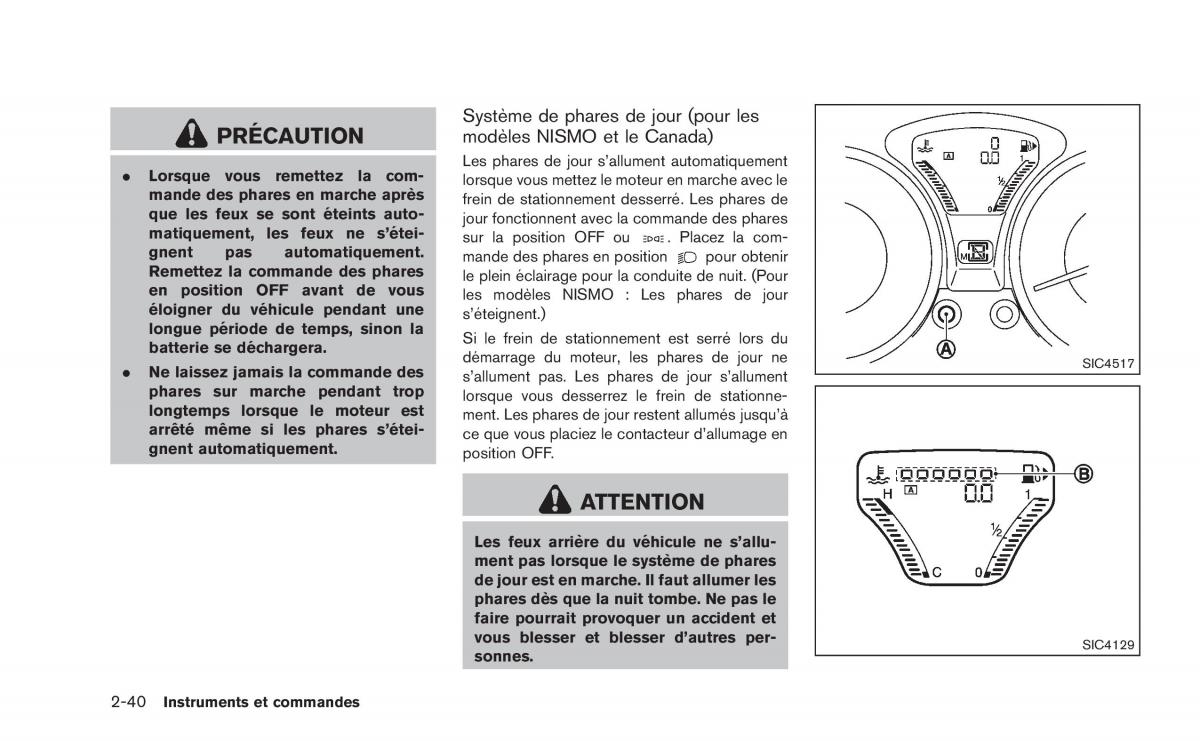 Nissan Juke manuel du proprietaire / page 119