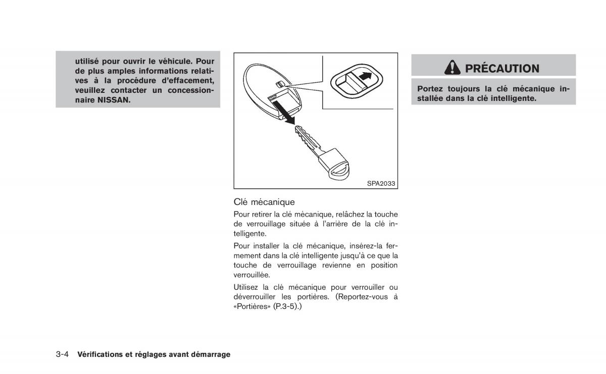 Nissan Juke manuel du proprietaire / page 137