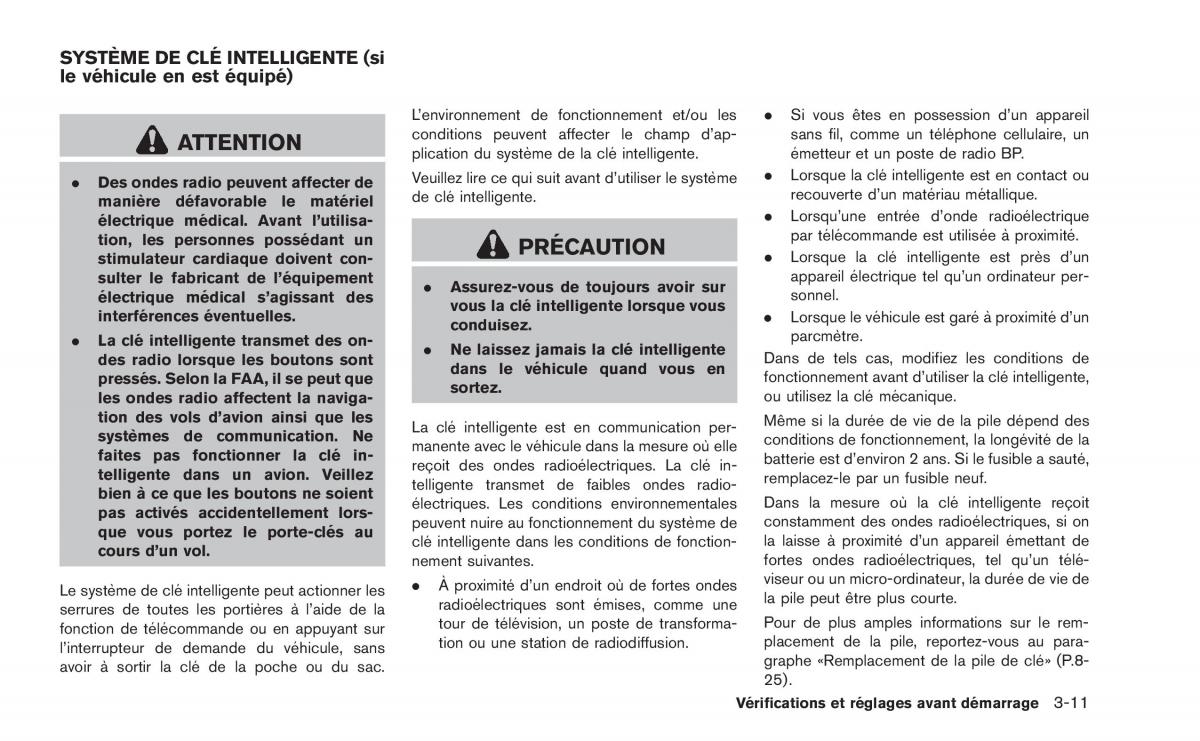 Nissan Juke manuel du proprietaire / page 144