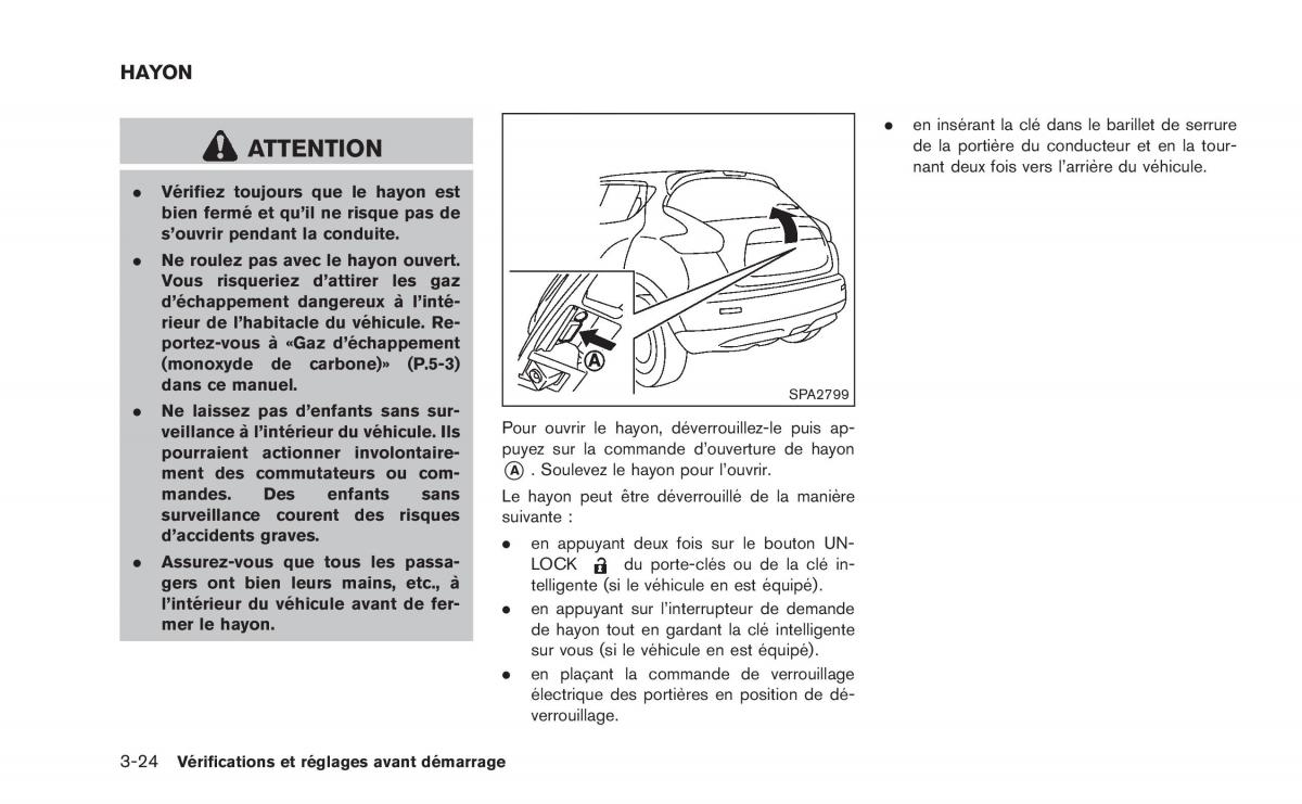 Nissan Juke manuel du proprietaire / page 157