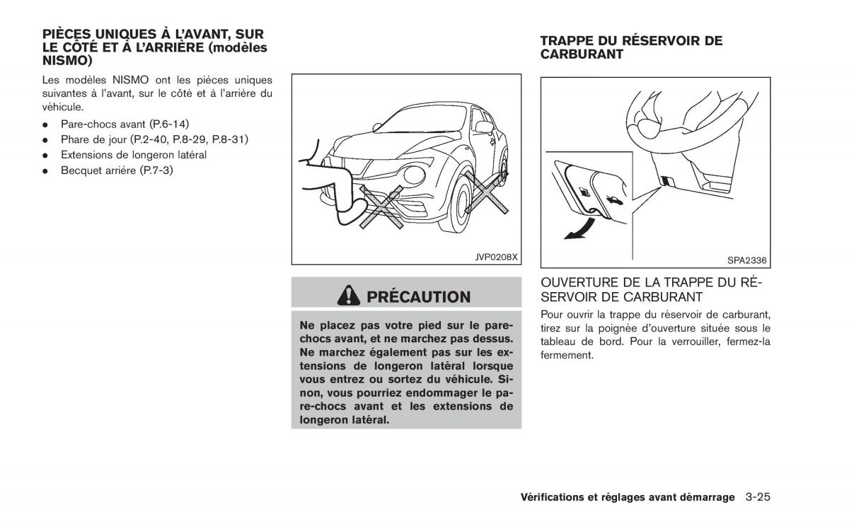 Nissan Juke manuel du proprietaire / page 158