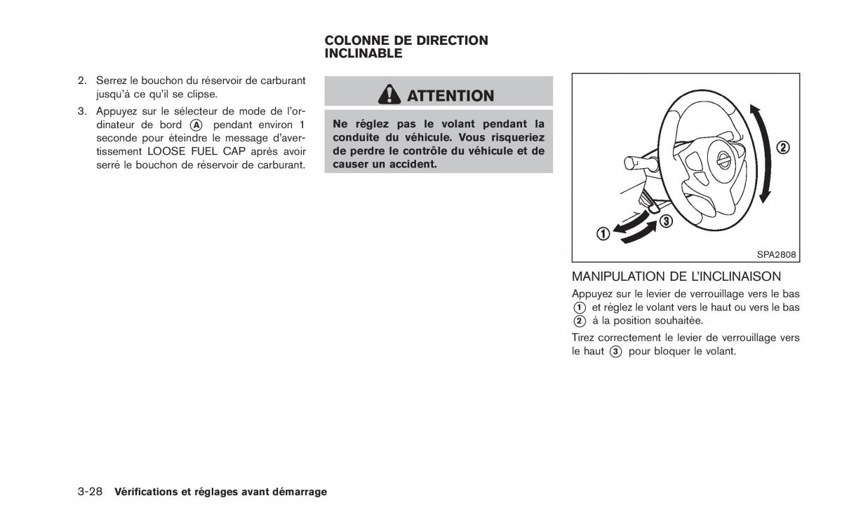 Nissan Juke manuel du proprietaire / page 161