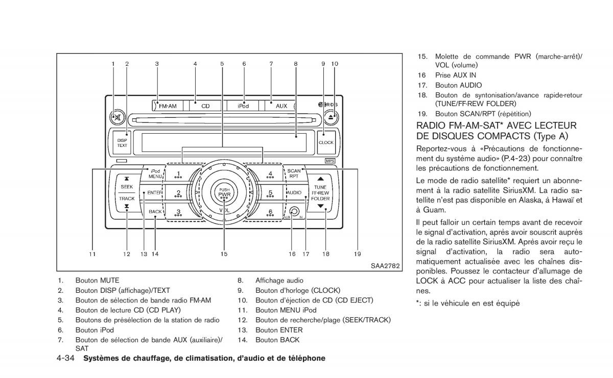 Nissan Juke manuel du proprietaire / page 199