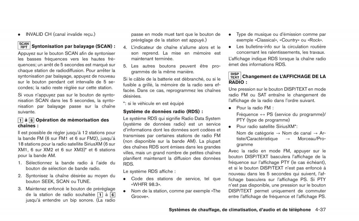 Nissan Juke manuel du proprietaire / page 202