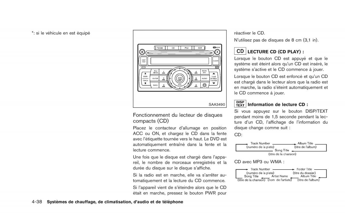 Nissan Juke manuel du proprietaire / page 203