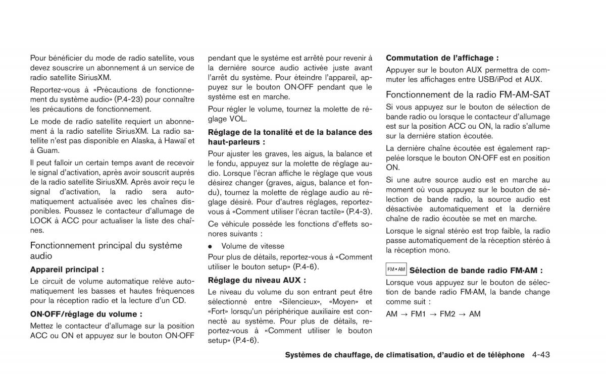 Nissan Juke manuel du proprietaire / page 208