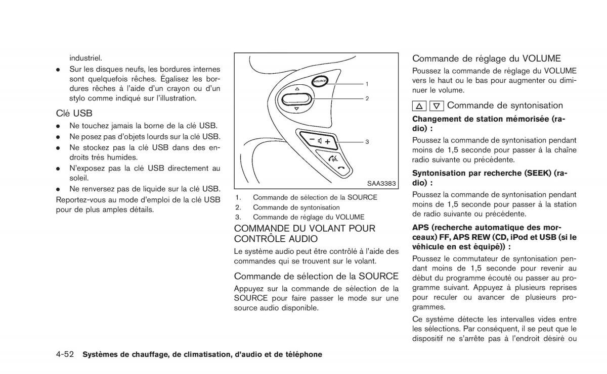 Nissan Juke manuel du proprietaire / page 217