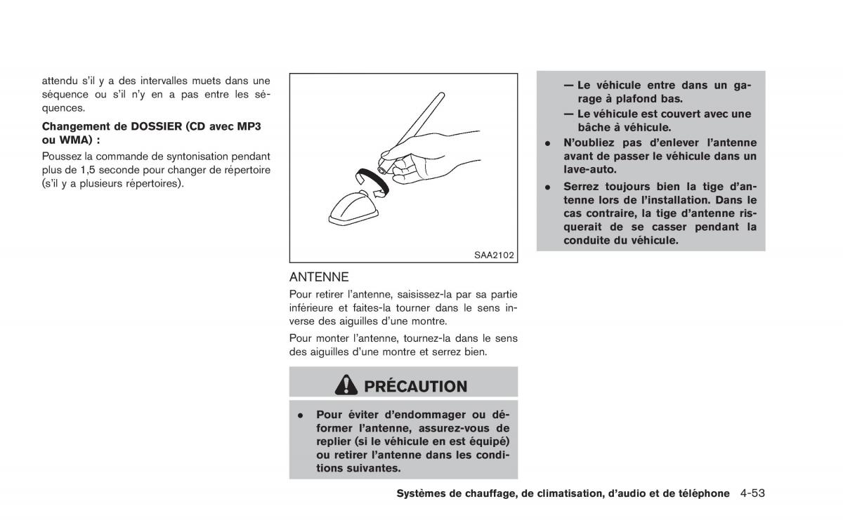 Nissan Juke manuel du proprietaire / page 218