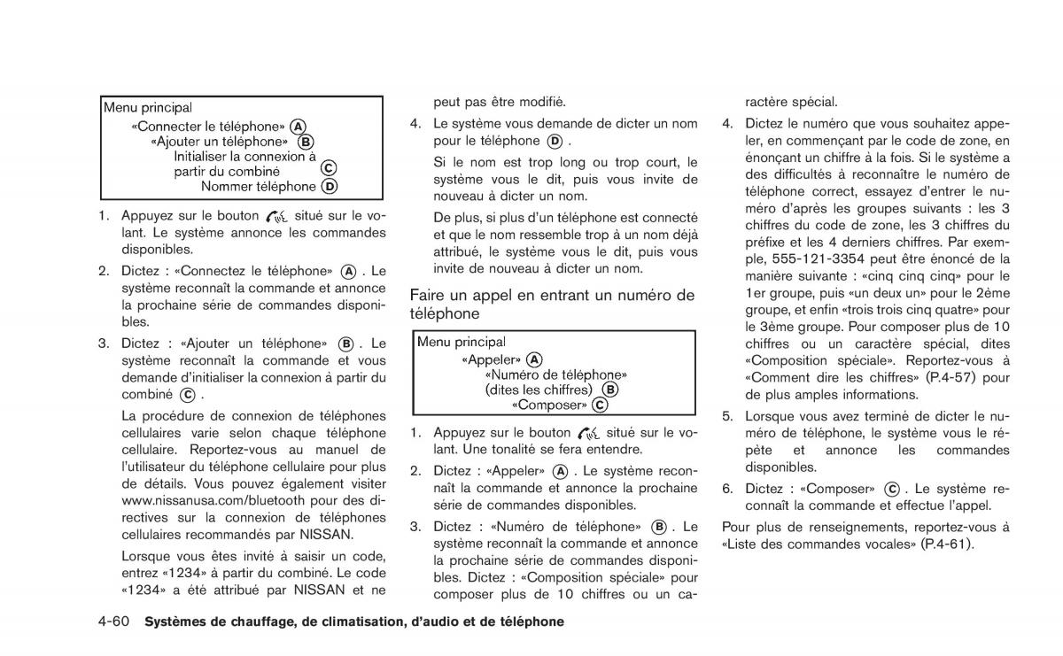 Nissan Juke manuel du proprietaire / page 225